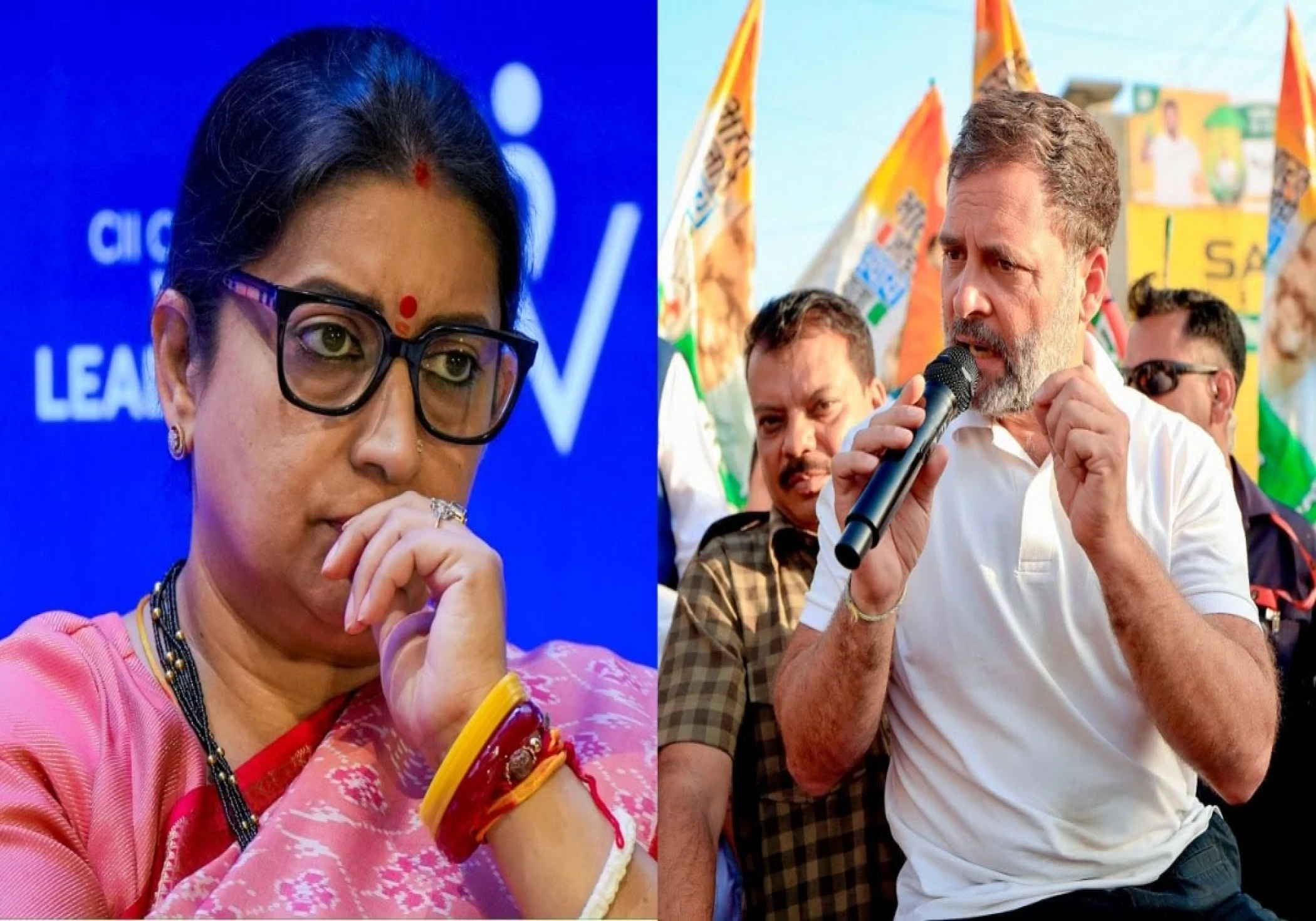 Smriti Irani challenges Rahul Gandhi